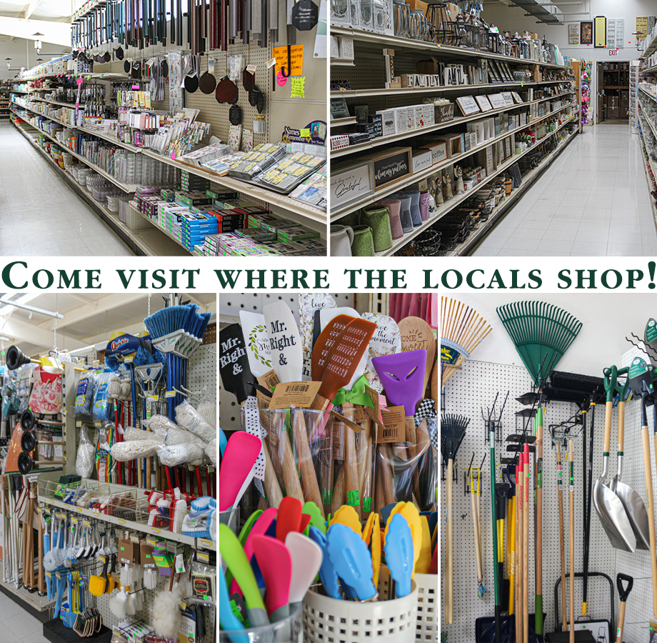 Collage of Country Housewares Store's Products