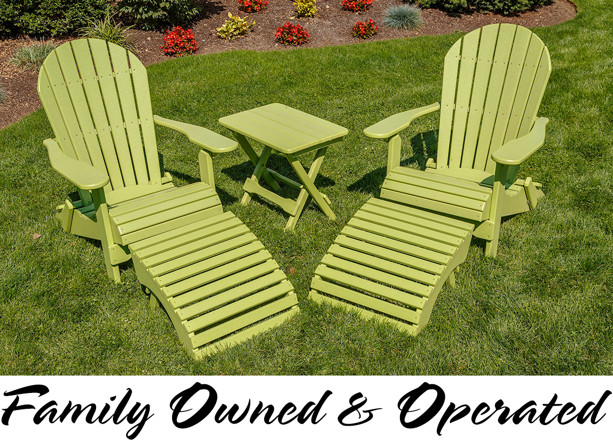 Mountainside Lawn Furniture's Poly Outdoor Furniture