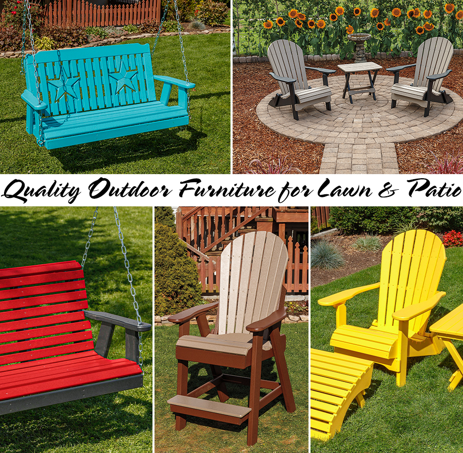 Collage of Mountainside Lawn Furniture's Products