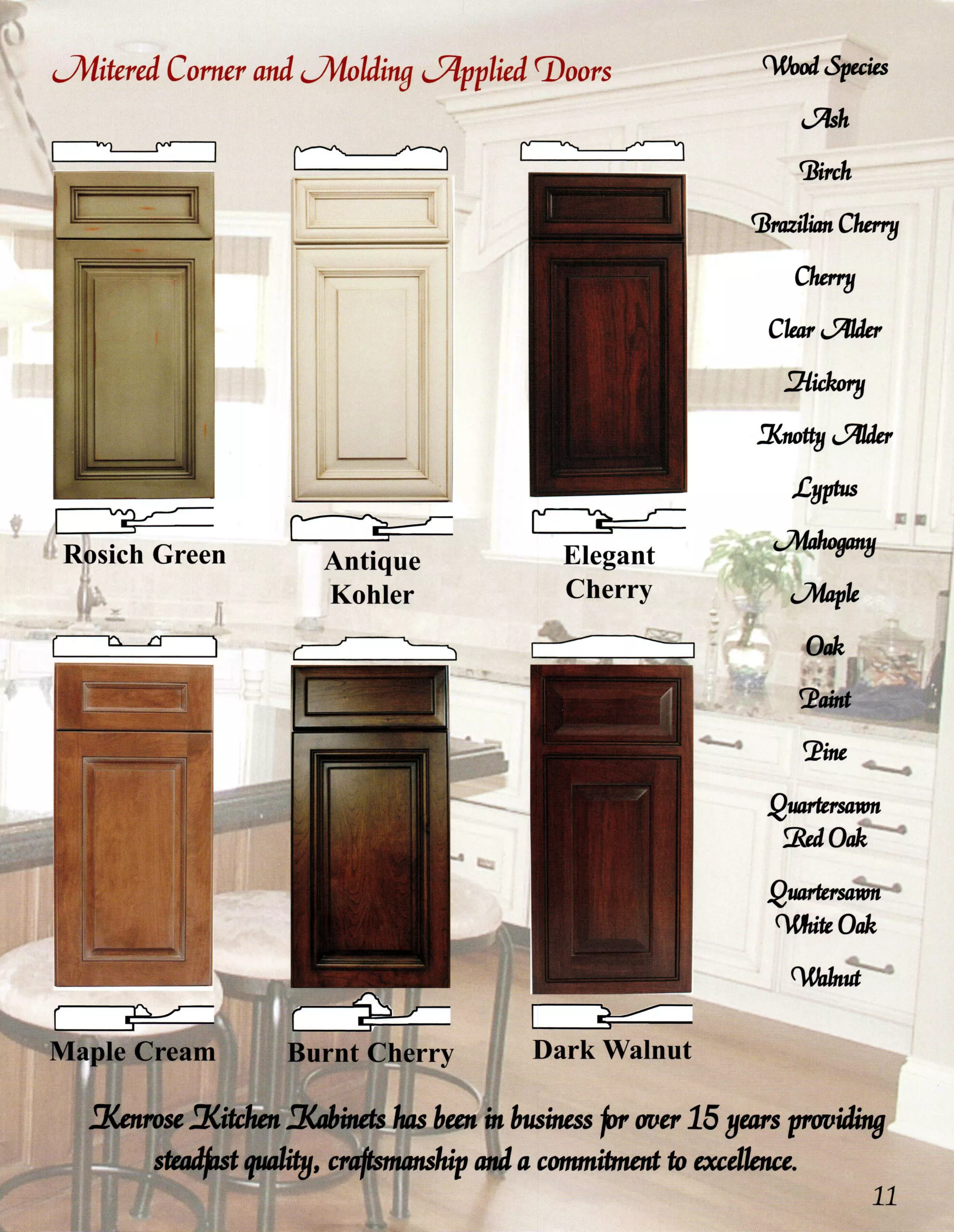 Kenrose Kitchen Just Plain Business