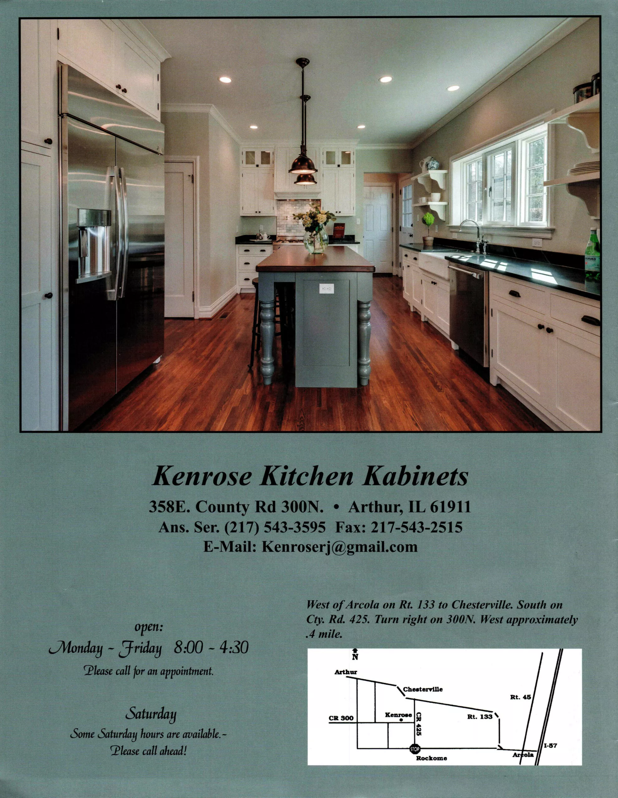 Kenrose Kitchen Just Plain Business