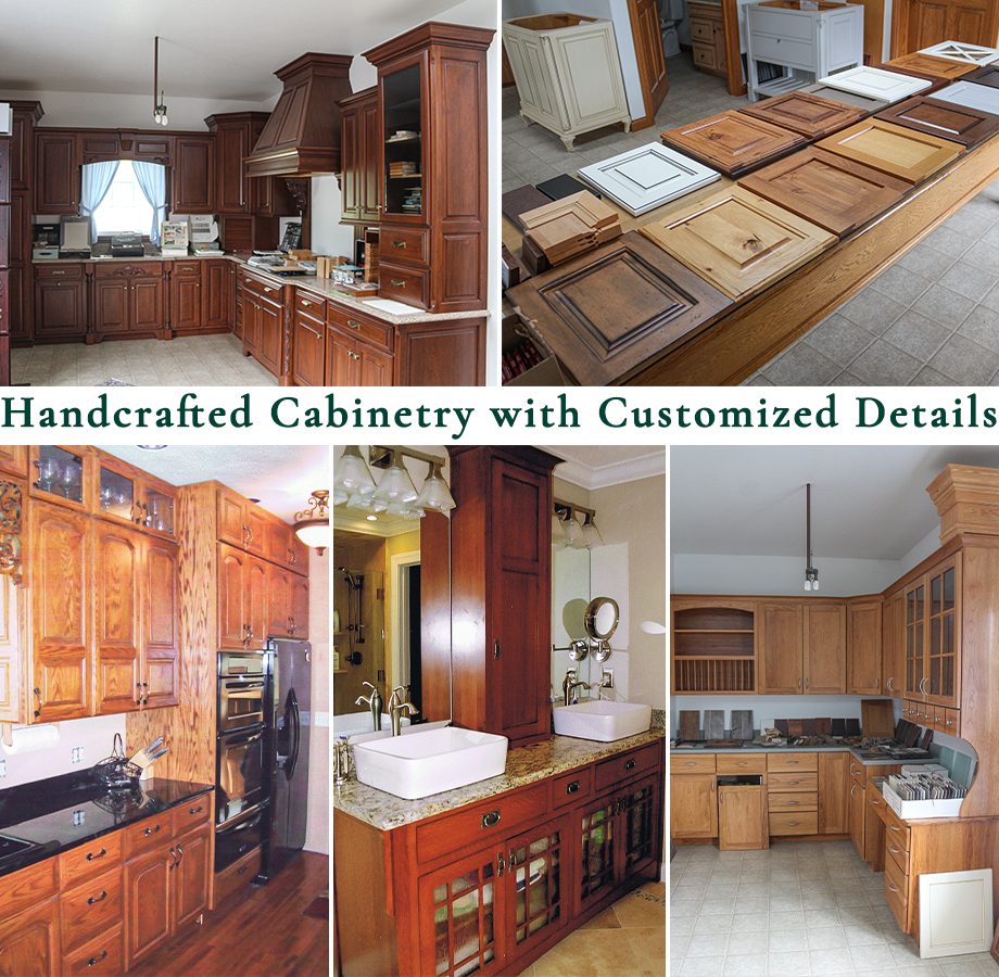 Collage of Brookside Wood Product's Cabinetry