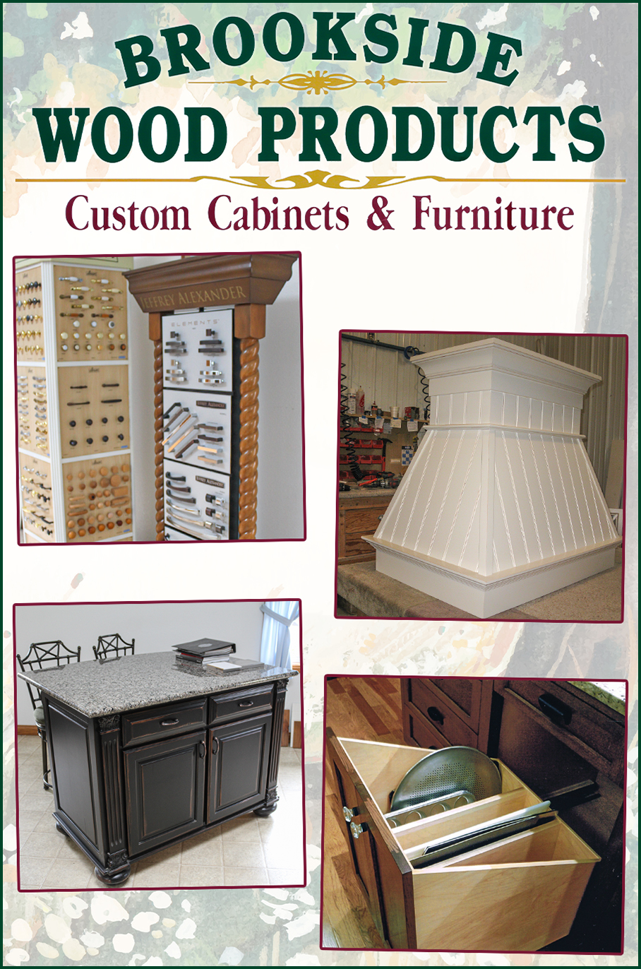 Collage of Brookside Wood Product's Cabinetry