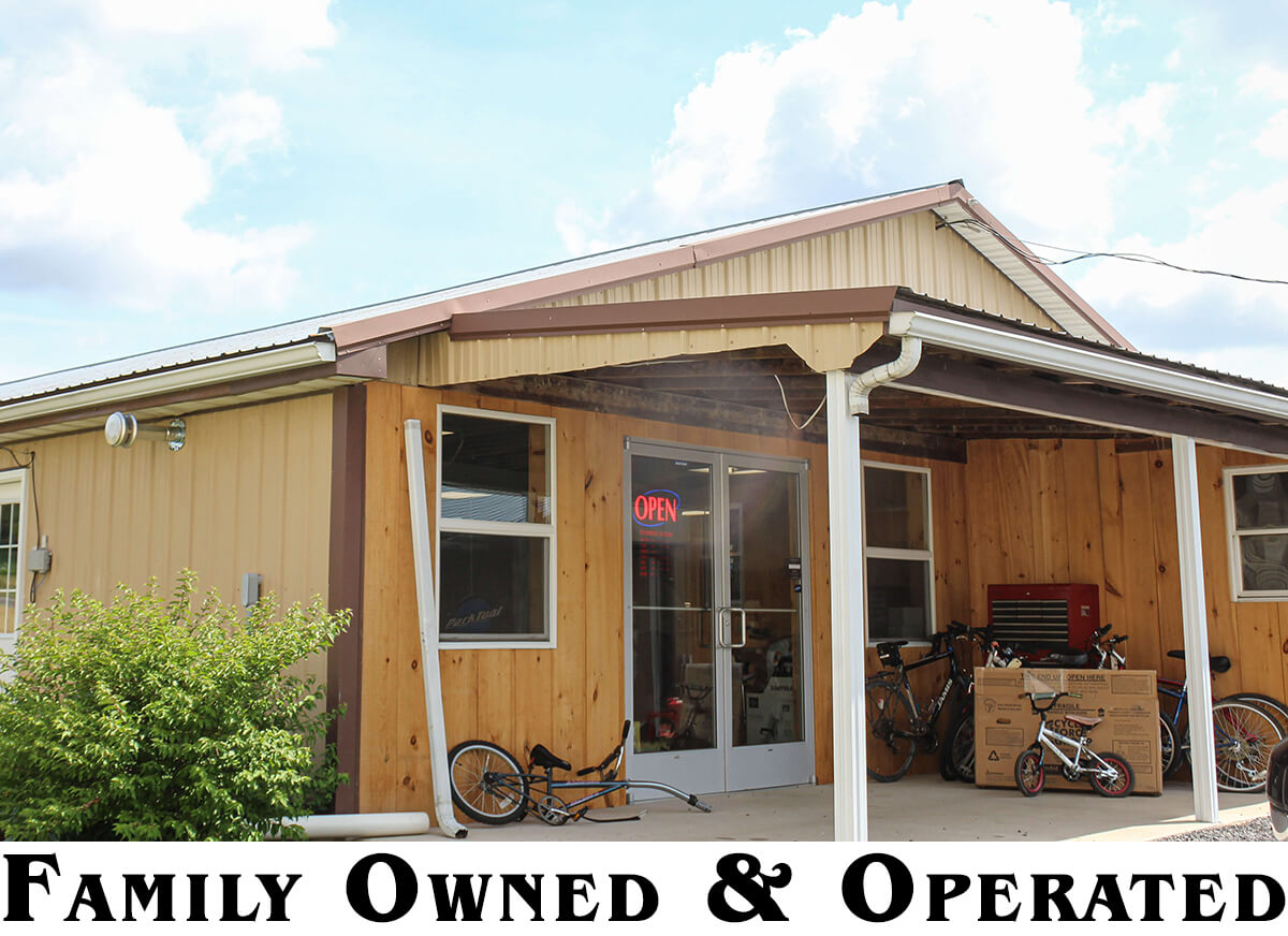 Cedar Run Bikes Building Exterior