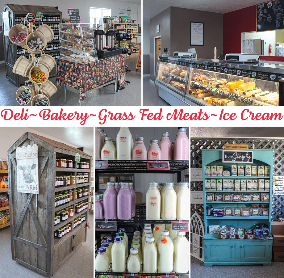 Collage of The Farmers Creamery's Products