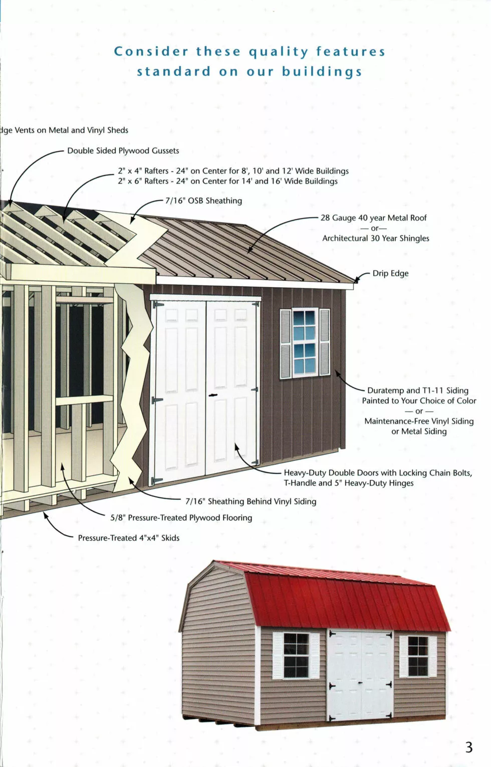 North Star Storage Barns Just Plain Business