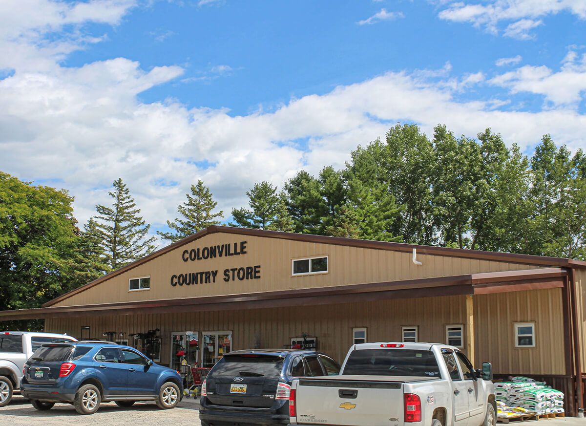 8.4.21 Colonville Country Store Right Colonville Country Store New Clare Location Exterior