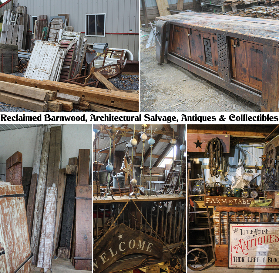 Collage of Rustic Country Antiques & Barnwood's Products