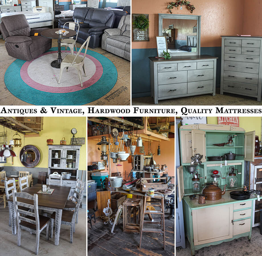 Collage of Riehl's Furniture's Products