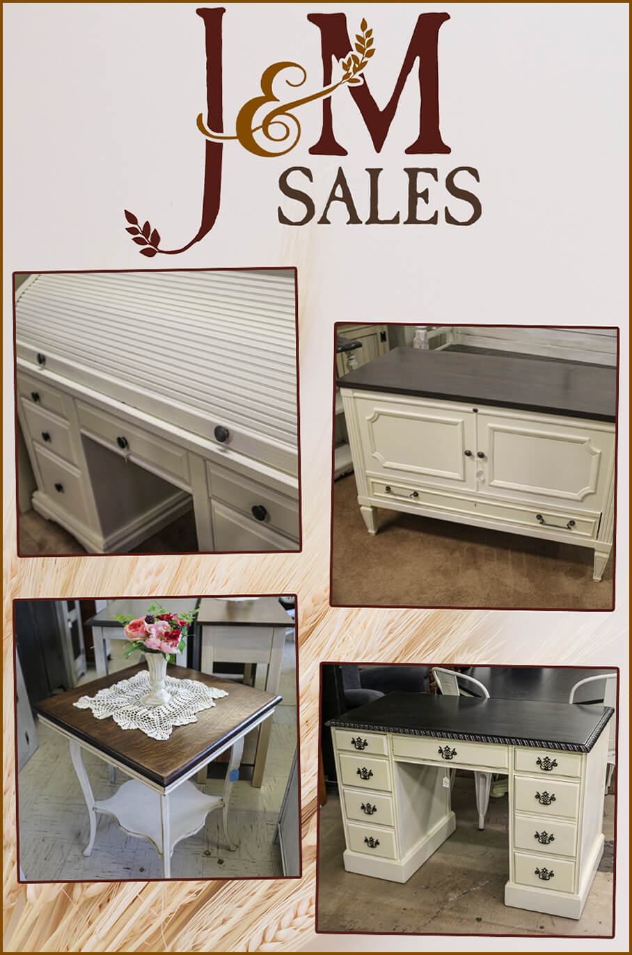 Collage of J & M Sales' Products