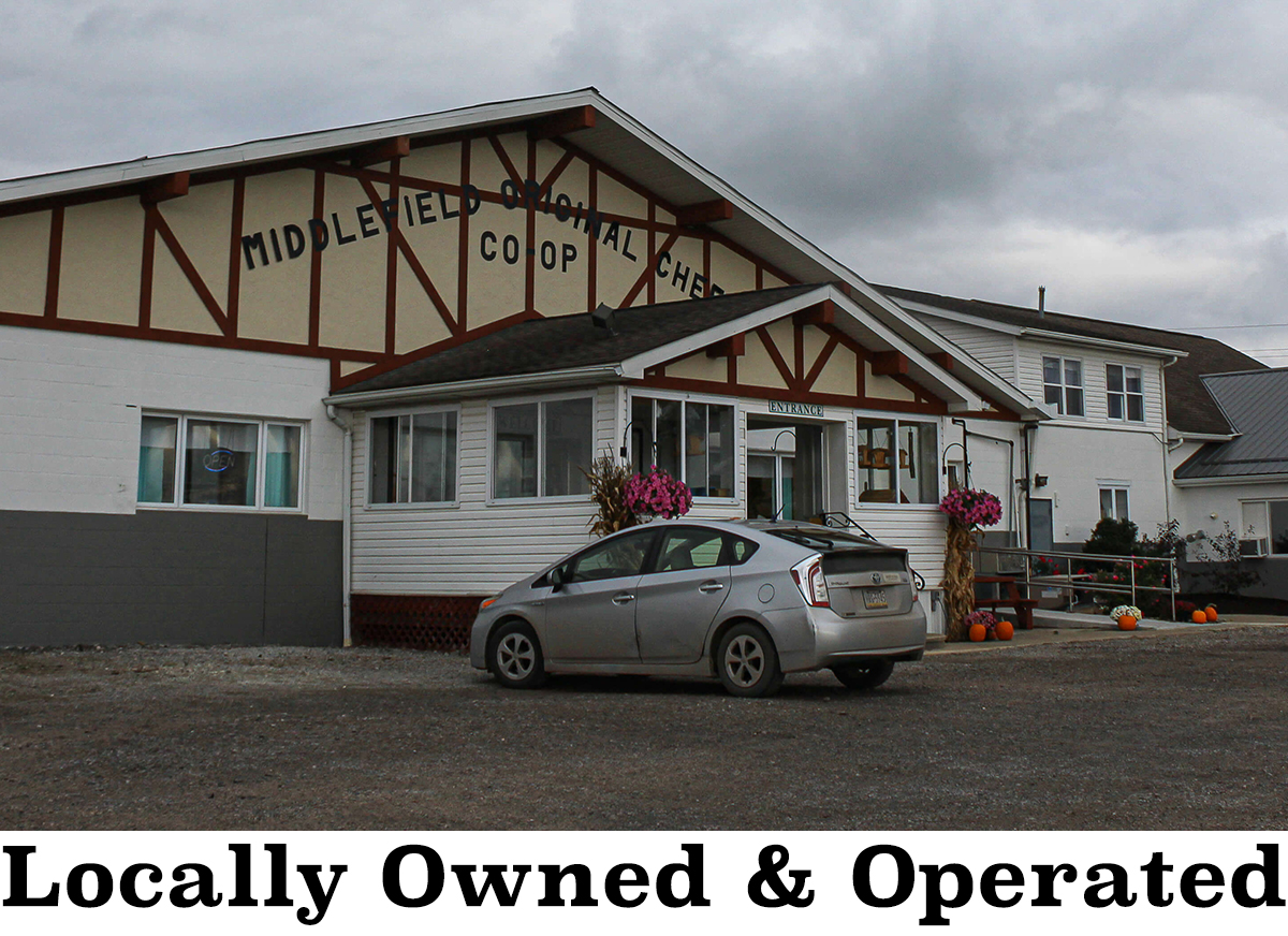 Middlefield Original Cheese Co-Op's Building Exterior