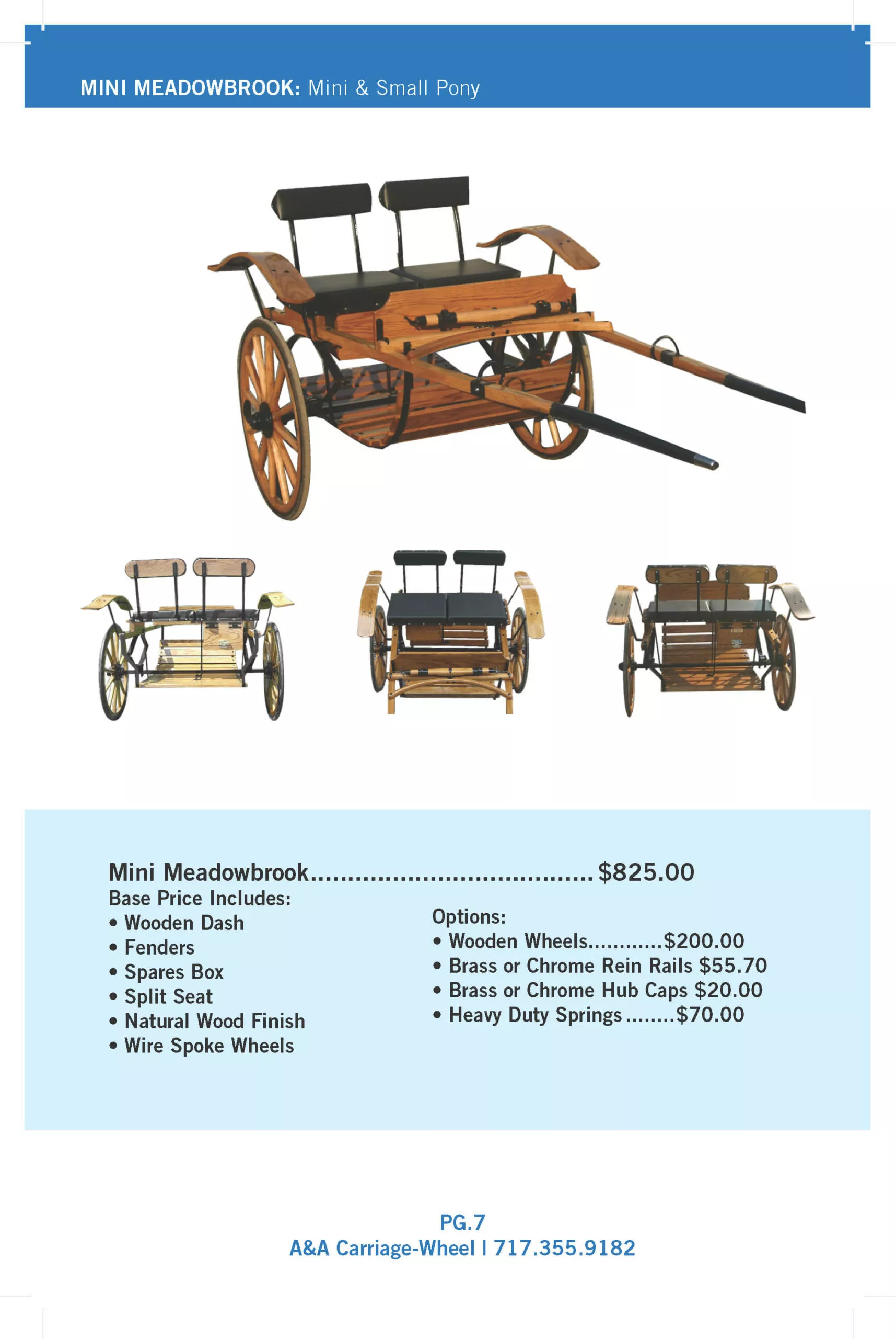A&A Carriage & Wheel Just Plain Business
