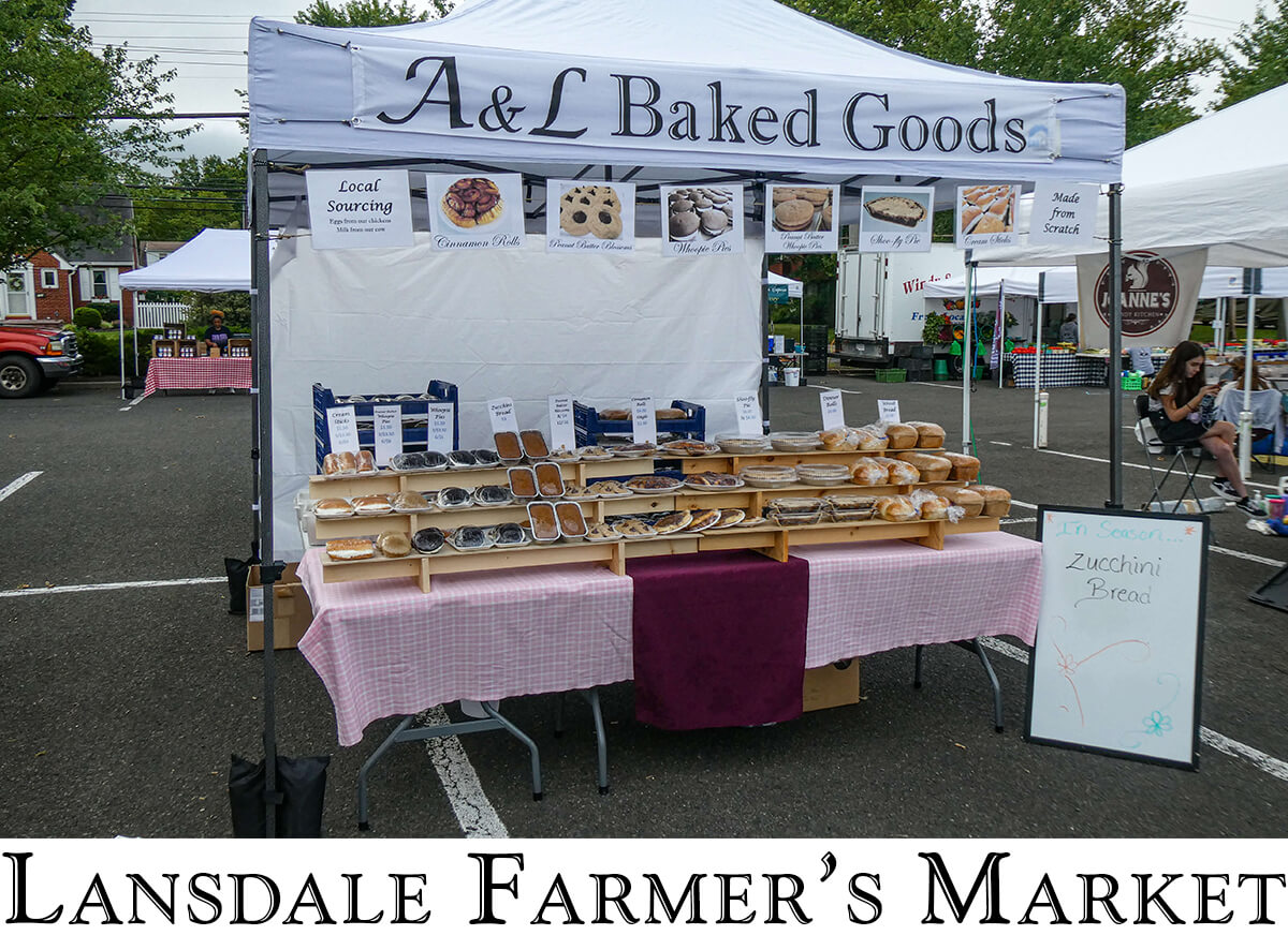 A&L Baked Goods Stand At Lansdale Farmer's Market