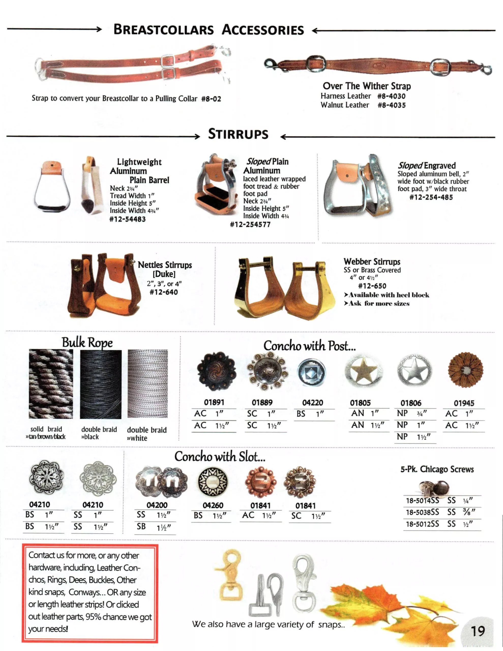 Miller's Saddlery Just Plain Business