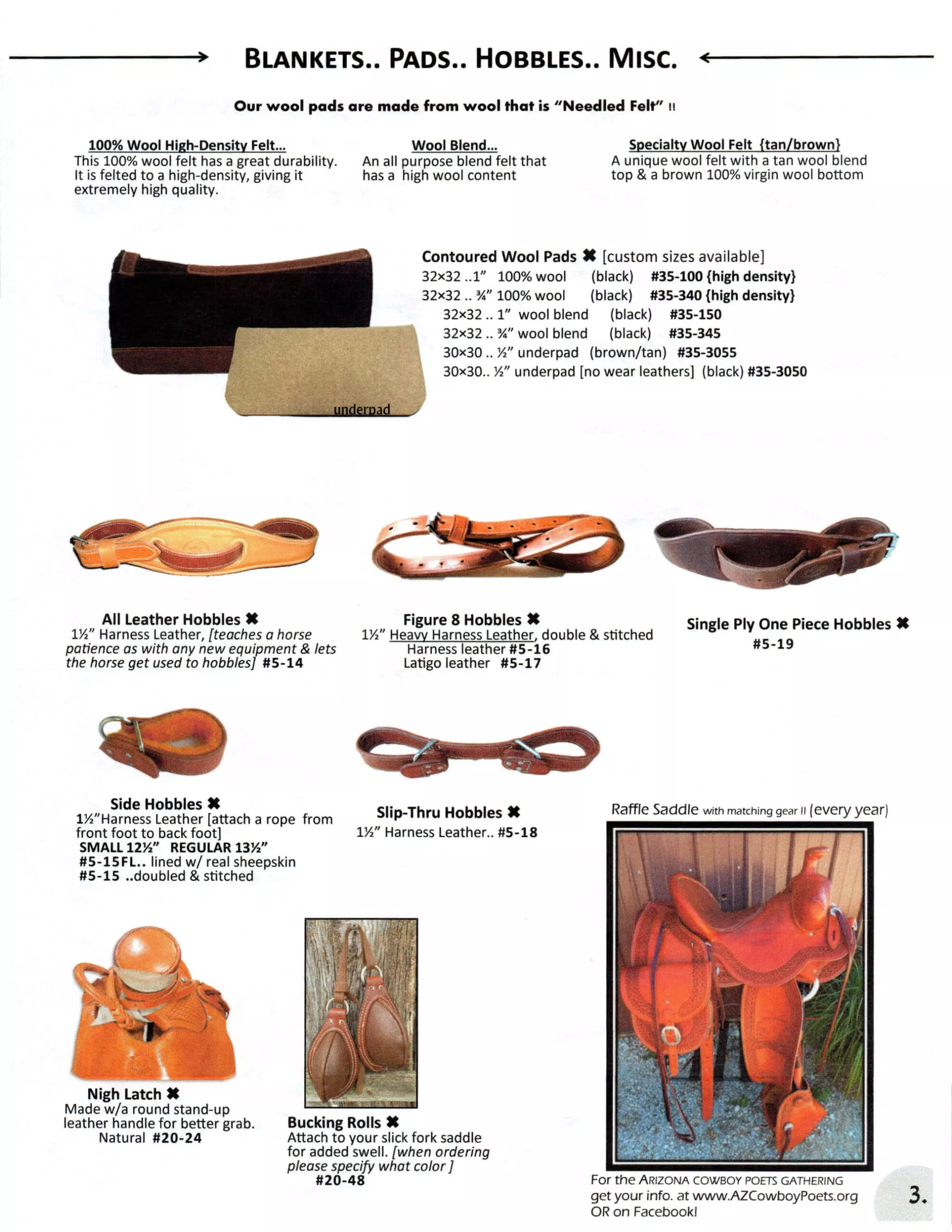 Miller's Saddlery Just Plain Business