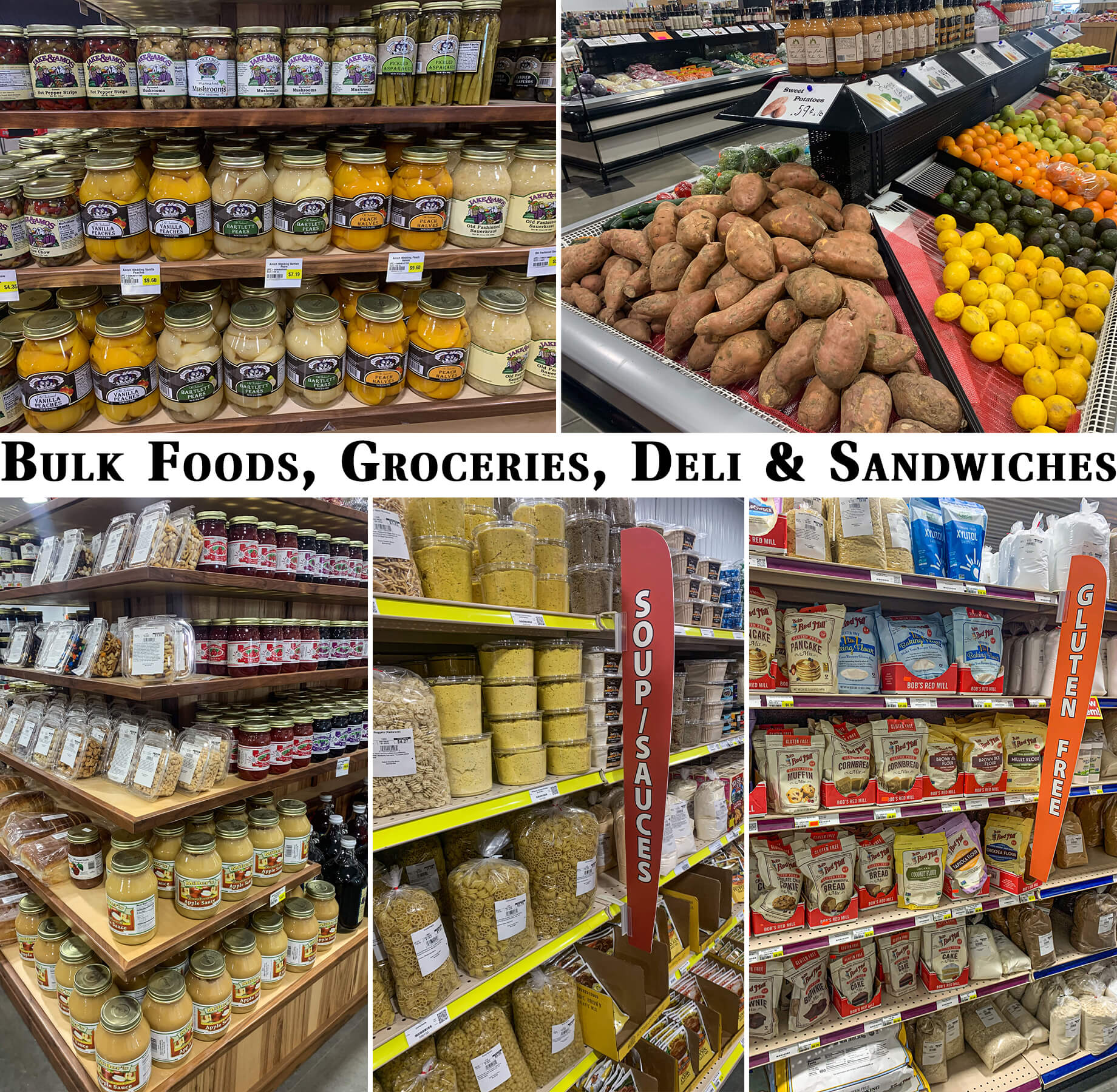 Collage of Dutch Country Store's Products