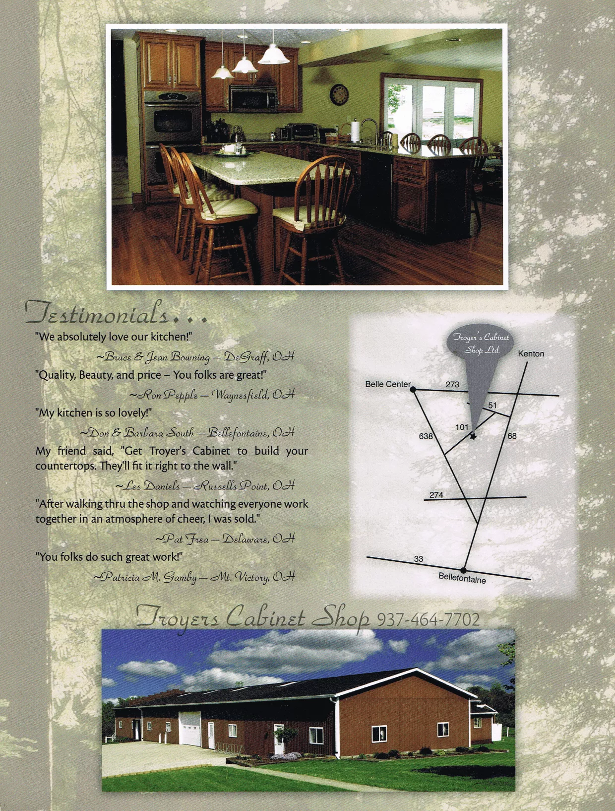 Troyer's Shop Just Plain Business