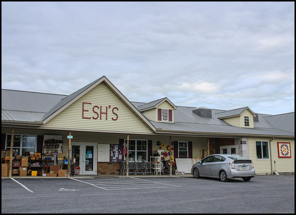 Esh's Store Building Exterior