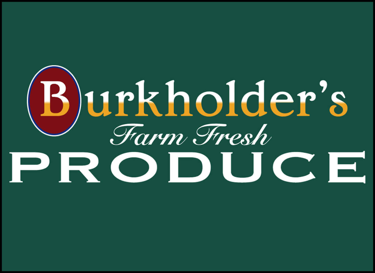 Burkholder's Farm Fresh Produce Fleetwood PA Burkholder's Farm Fresh Produce Logo