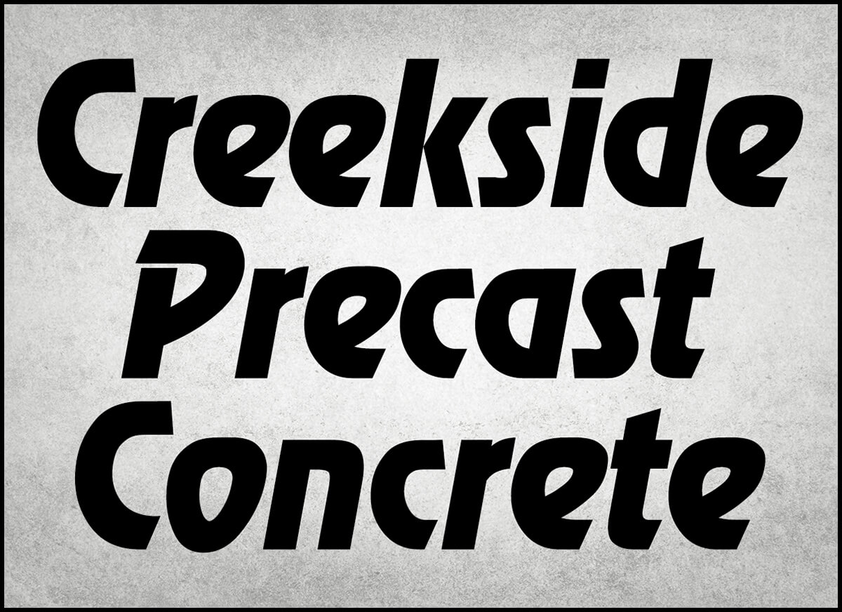 Creekside Precast Concrete Ephrata Lancaster County PA Creekside Precast Concrete Logo