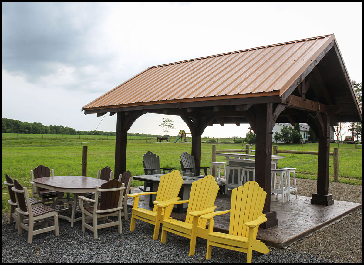 Summit Structures & Outdoor Living Greenville, PA Summit Structures & Outdoor Living Outdoor Display at their Location