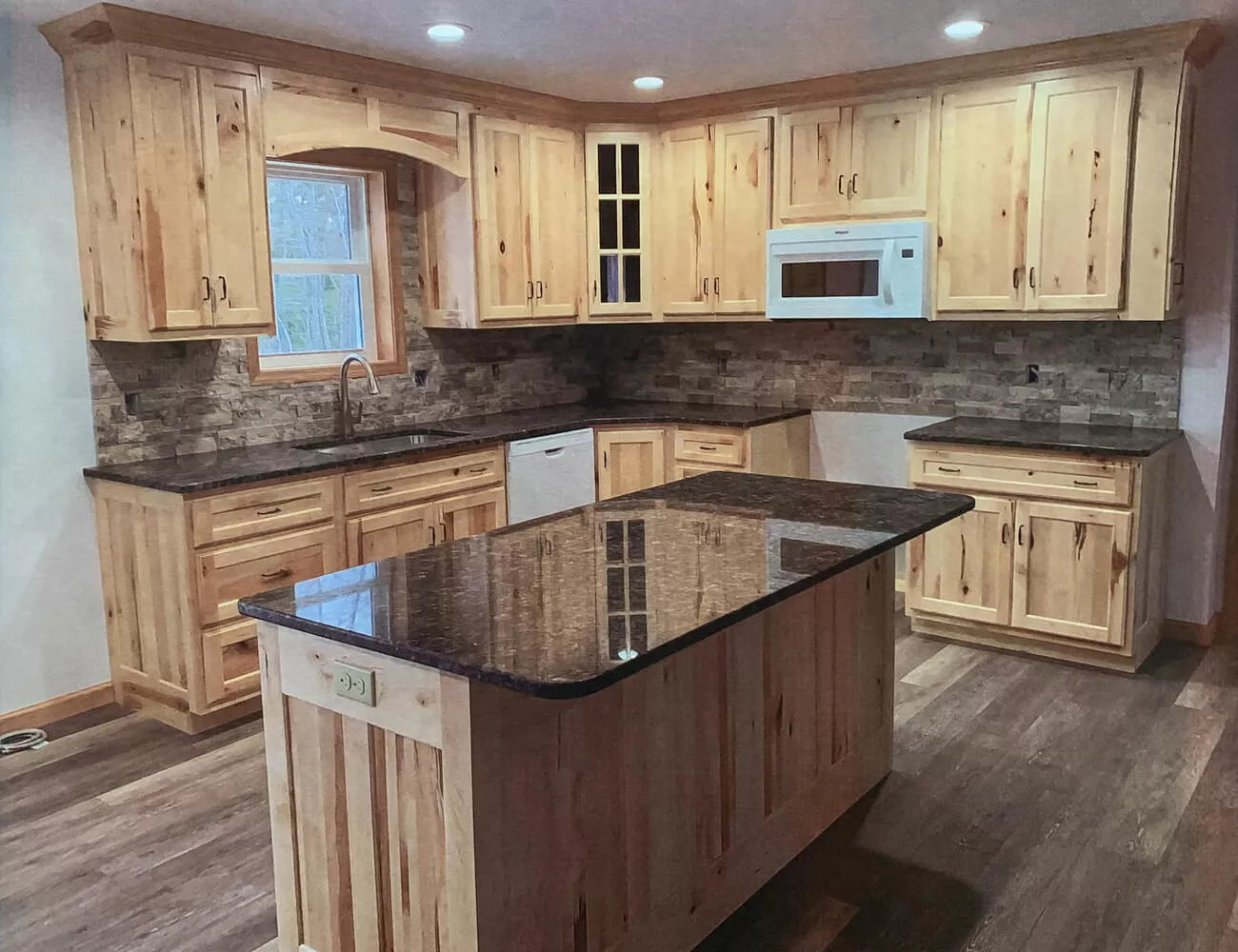 Hemlock Acres Furniture & Custom Cabinets Punxsutawney, PA Kitchen with All New Cabinets