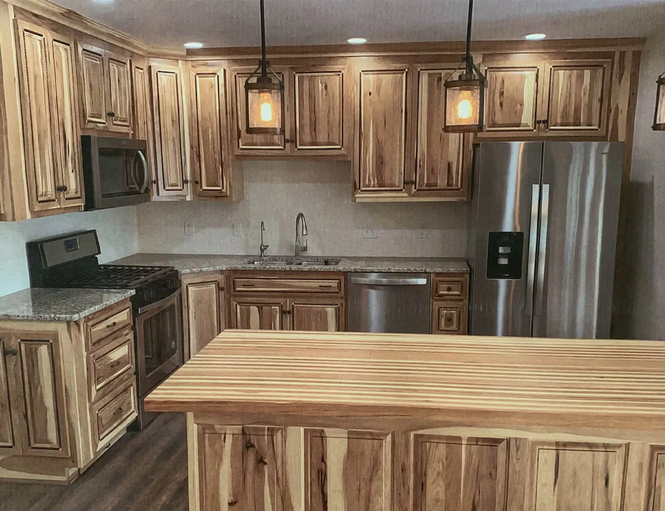 Hemlock Acres Furniture & Custom Cabinets Punxsutawney, PA Kitchen with All New Cabinets