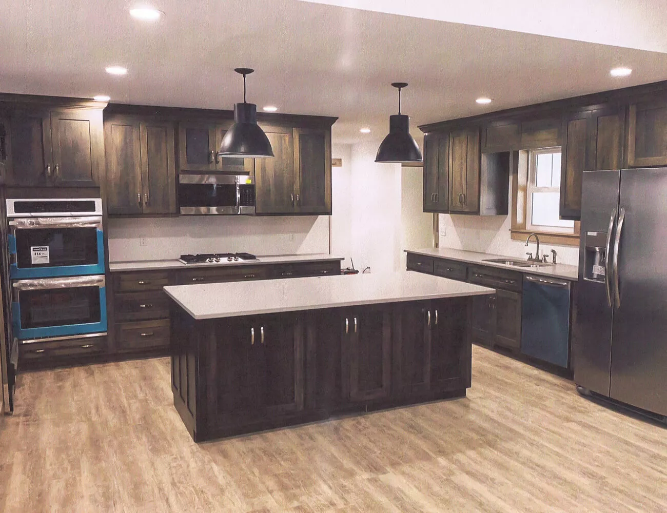 Hemlock Acres Furniture & Custom Cabinets Punxsutawney, PA Kitchen with All New Cabinets