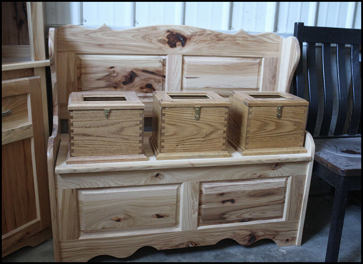 Hemlock Acres Furniture & Custom Cabinets' Hardwood Bench