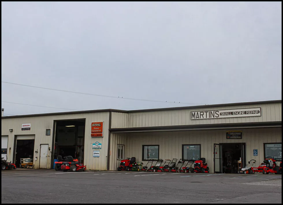 Martin’s Small Engine Repair Just Plain Business