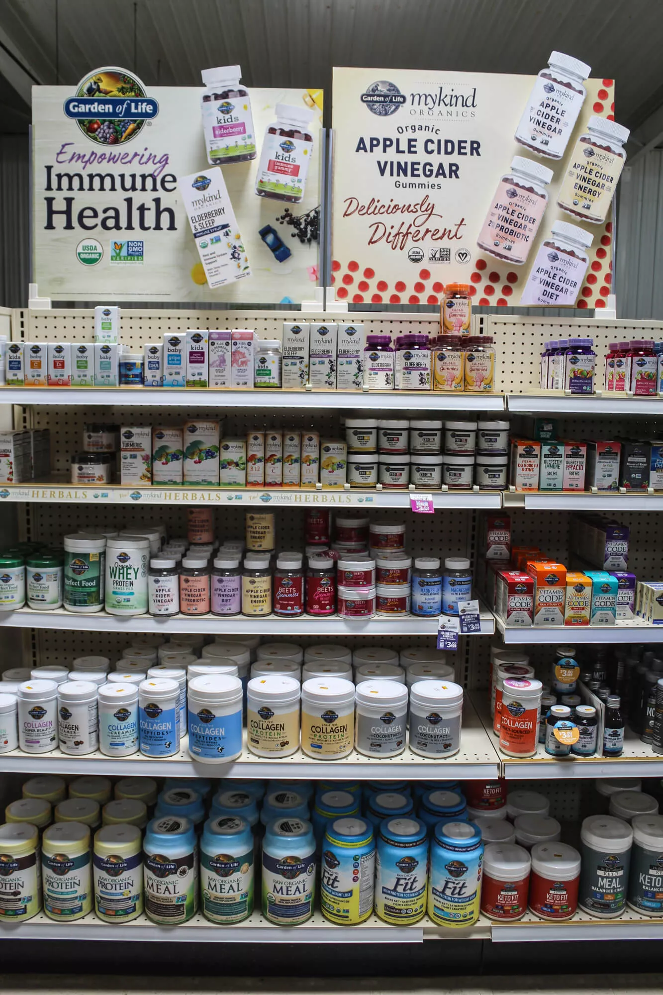 Family Health Foods Arthur, IL Garden of Life Supplements at Health Food Store