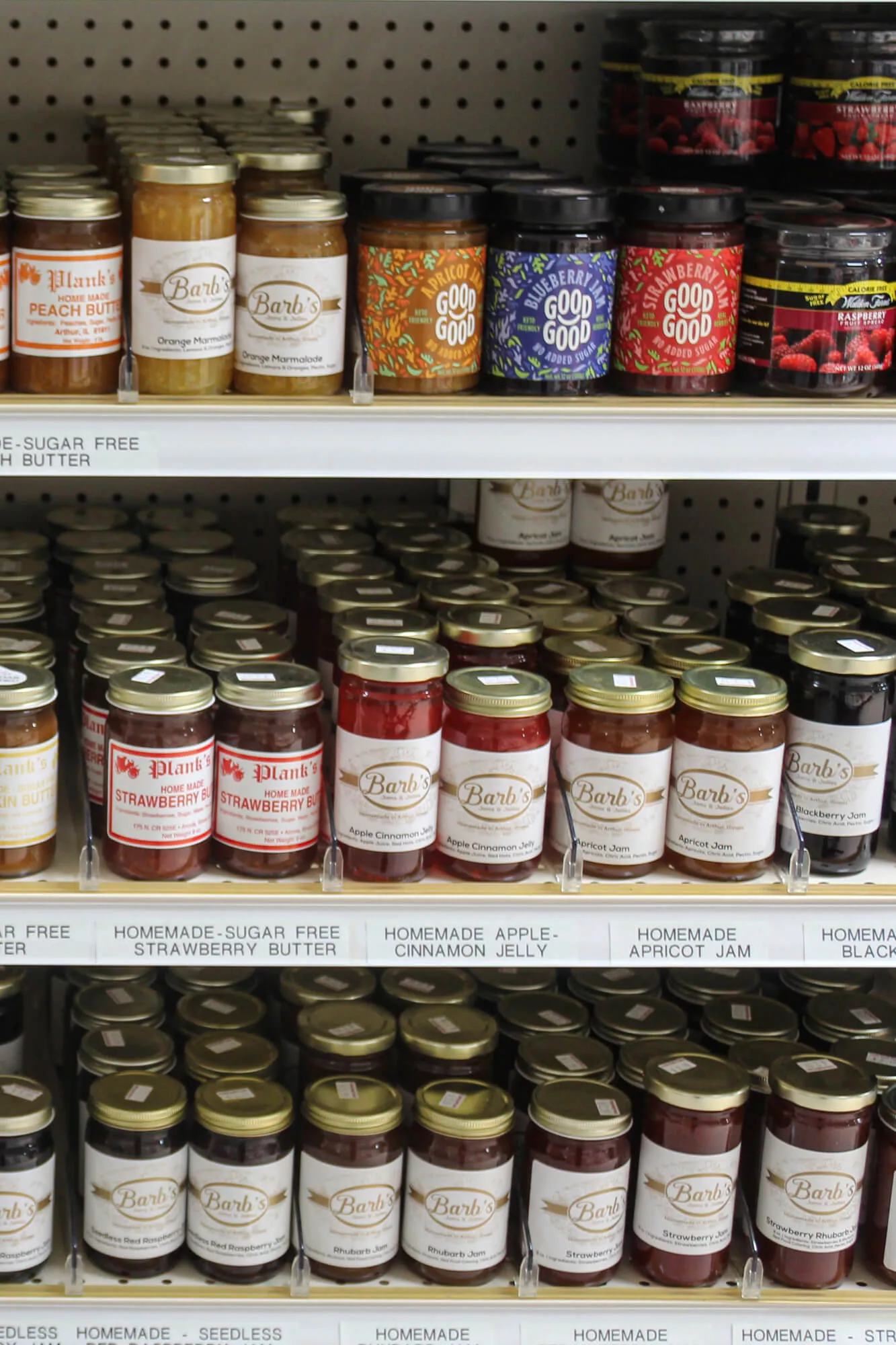 Family Health Foods Arthur, IL Homemade Jellies at Health Food Store