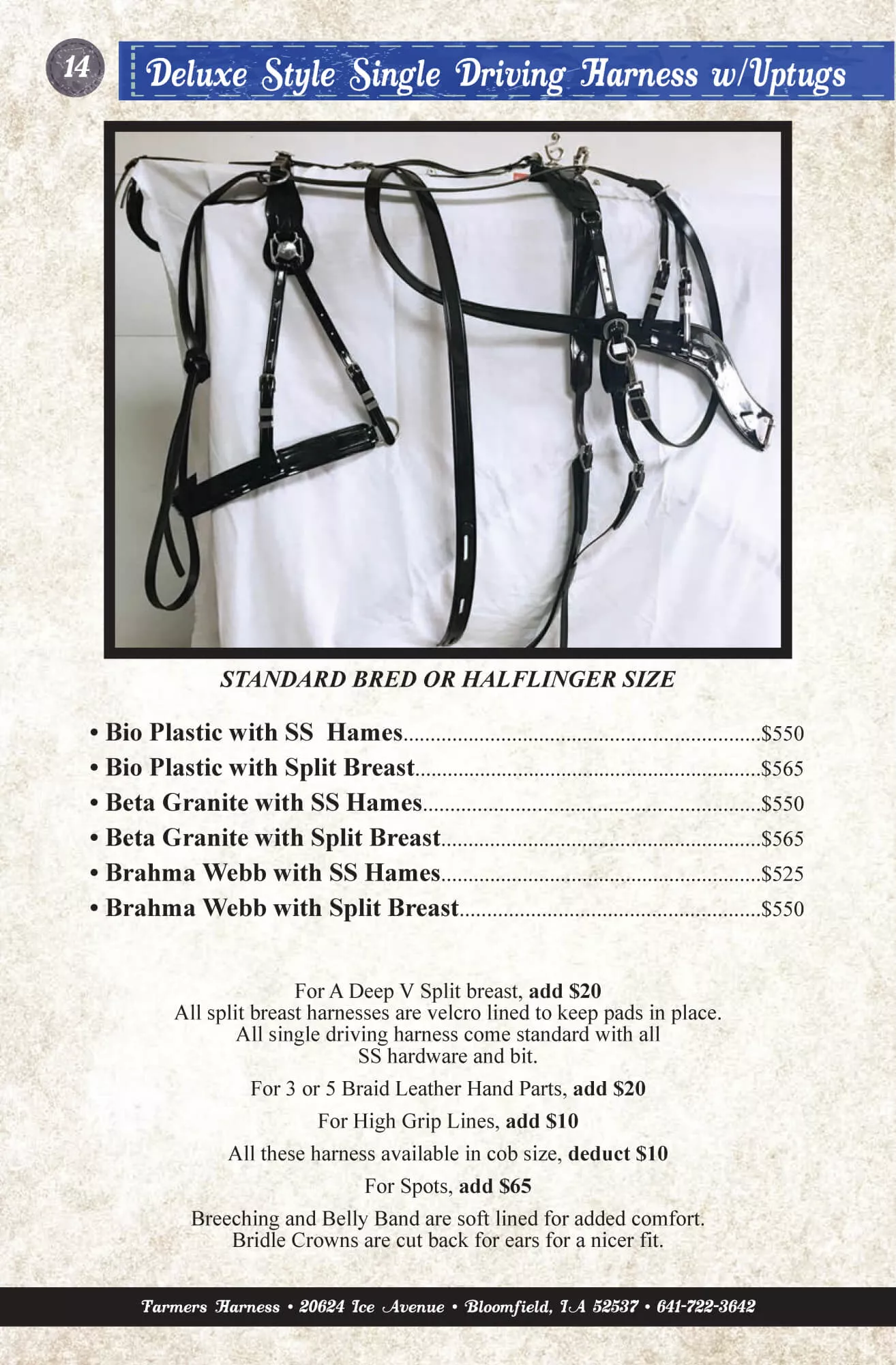 Farmers Harness Just Plain Business