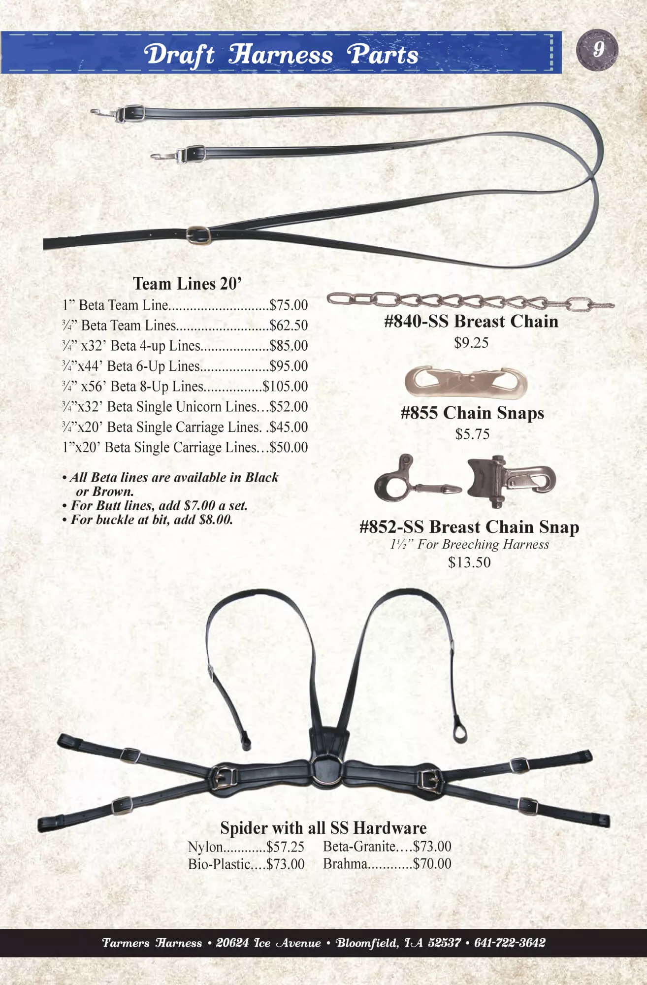 Farmers Harness Just Plain Business