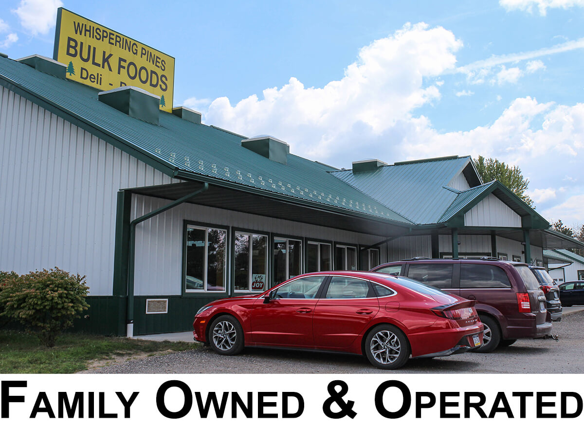 Whispering Pines Bulk Foods' Building Exterior