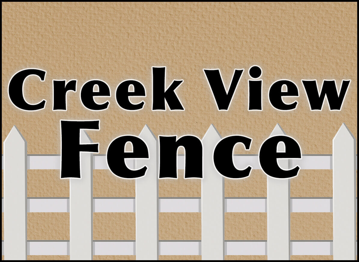 Creek View Fence Logo