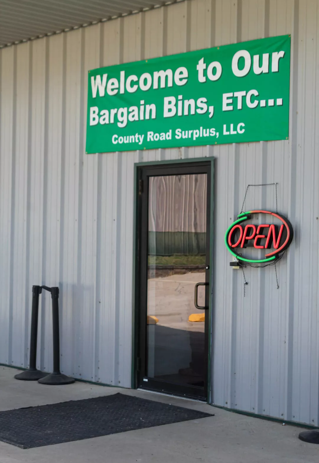 County Road Surplus Just Plain Business