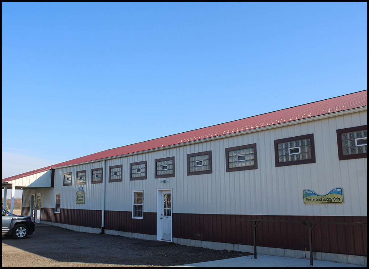 Sunrise Discount Grocery Store's Building Exterior