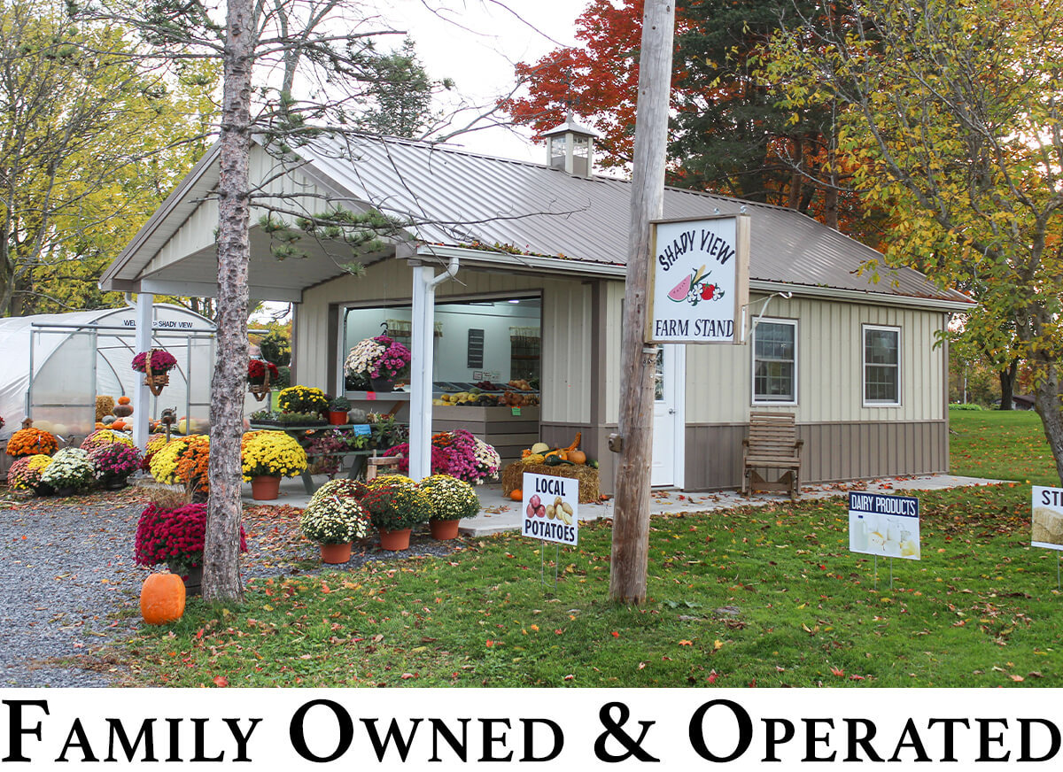 Shady View Farm Stand's Building Exterior