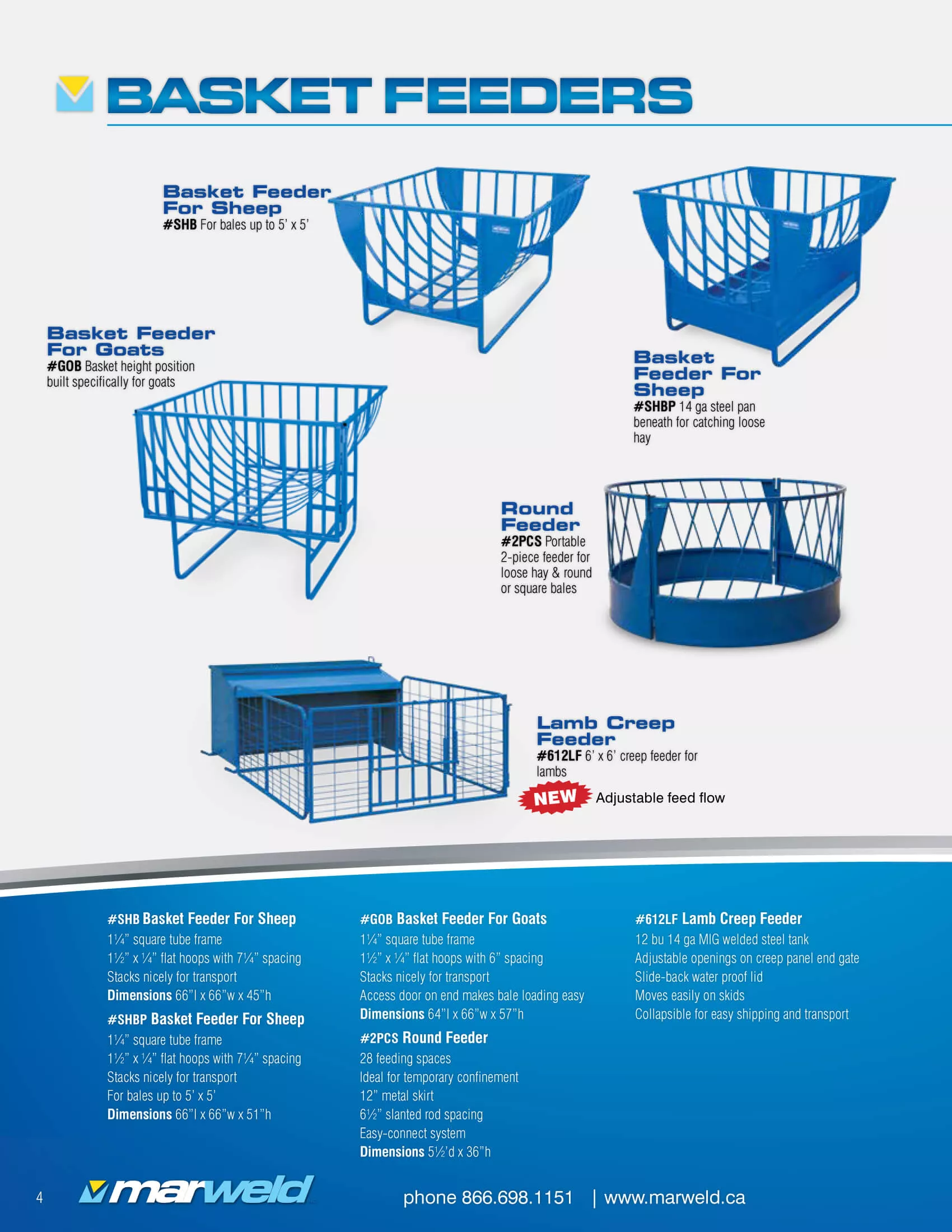 Schmucker’s Livestock Handling Equipment Animal Feeders Just Plain