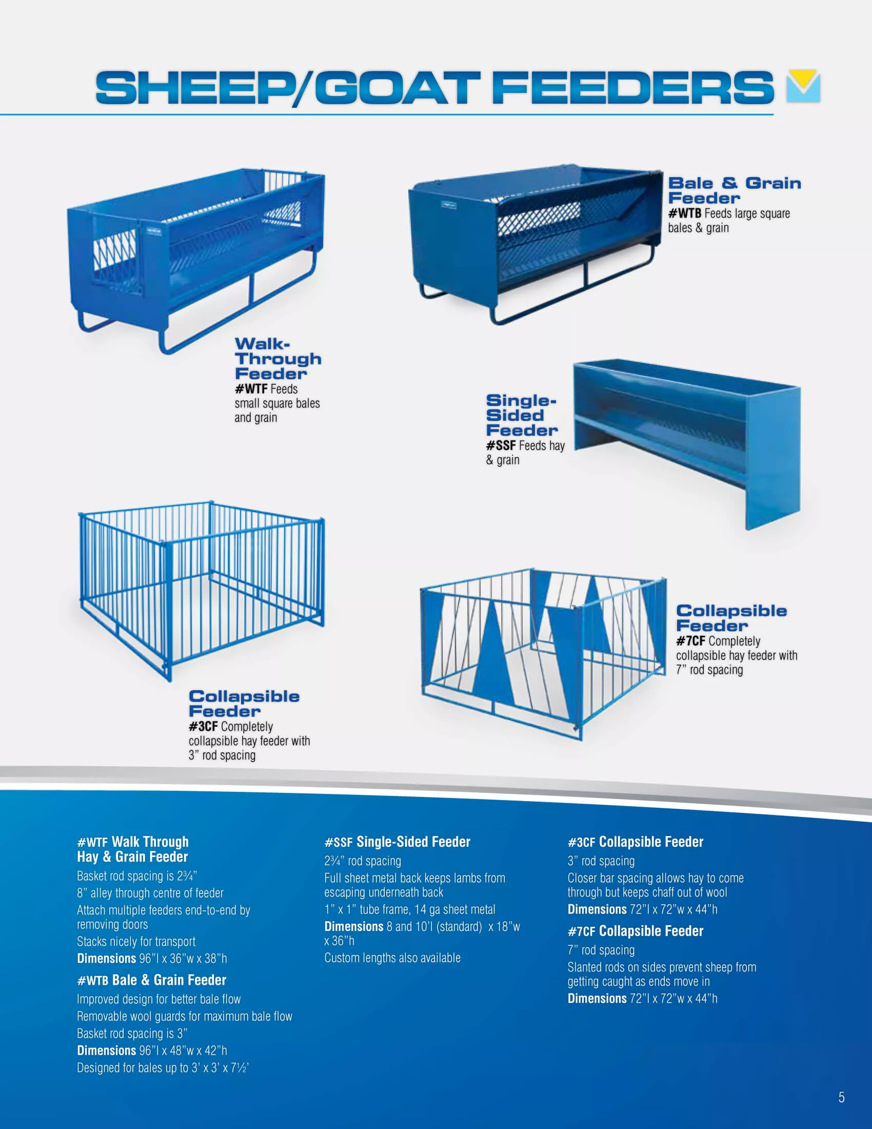 Schmucker’s Livestock Handling Equipment Animal Feeders Just Plain