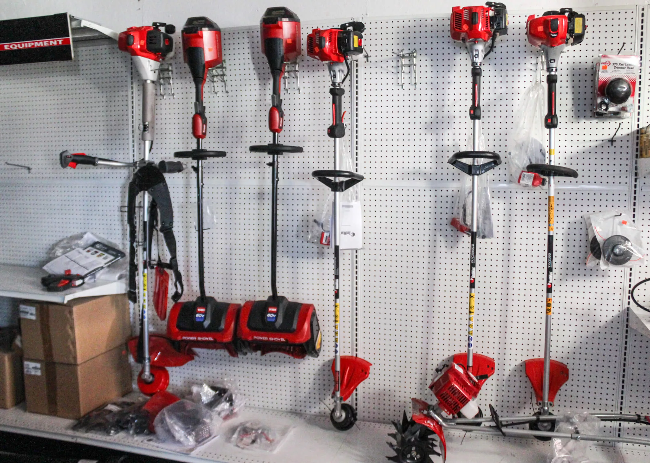Buel Road Repair Canajoharie, New York Weed Whacker's on Store Wall