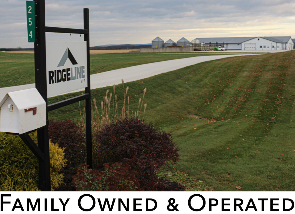 Ridgeline Manufacturing's Roadside Sign