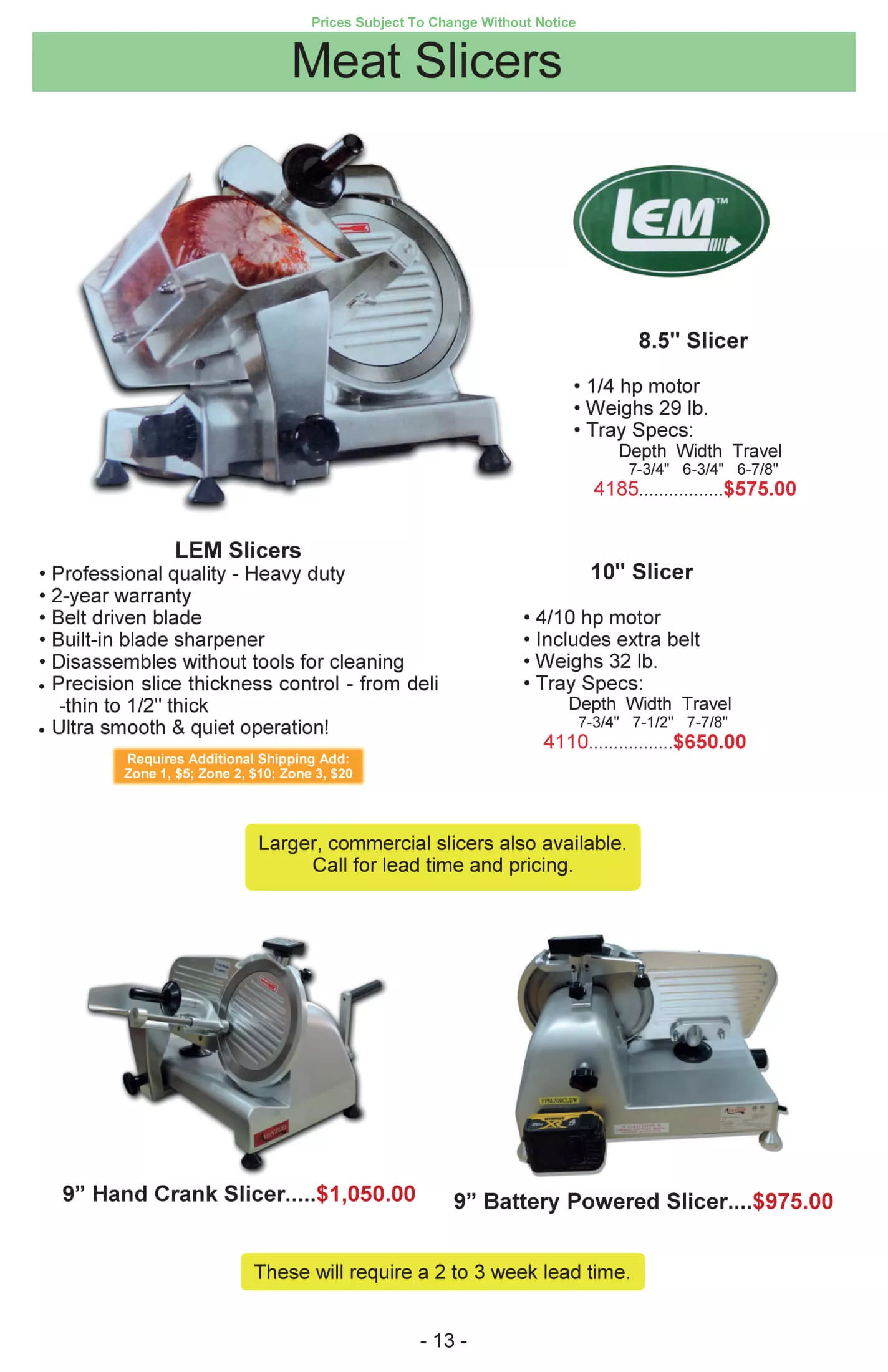 Prairie Butchering Supplies Just Plain Business