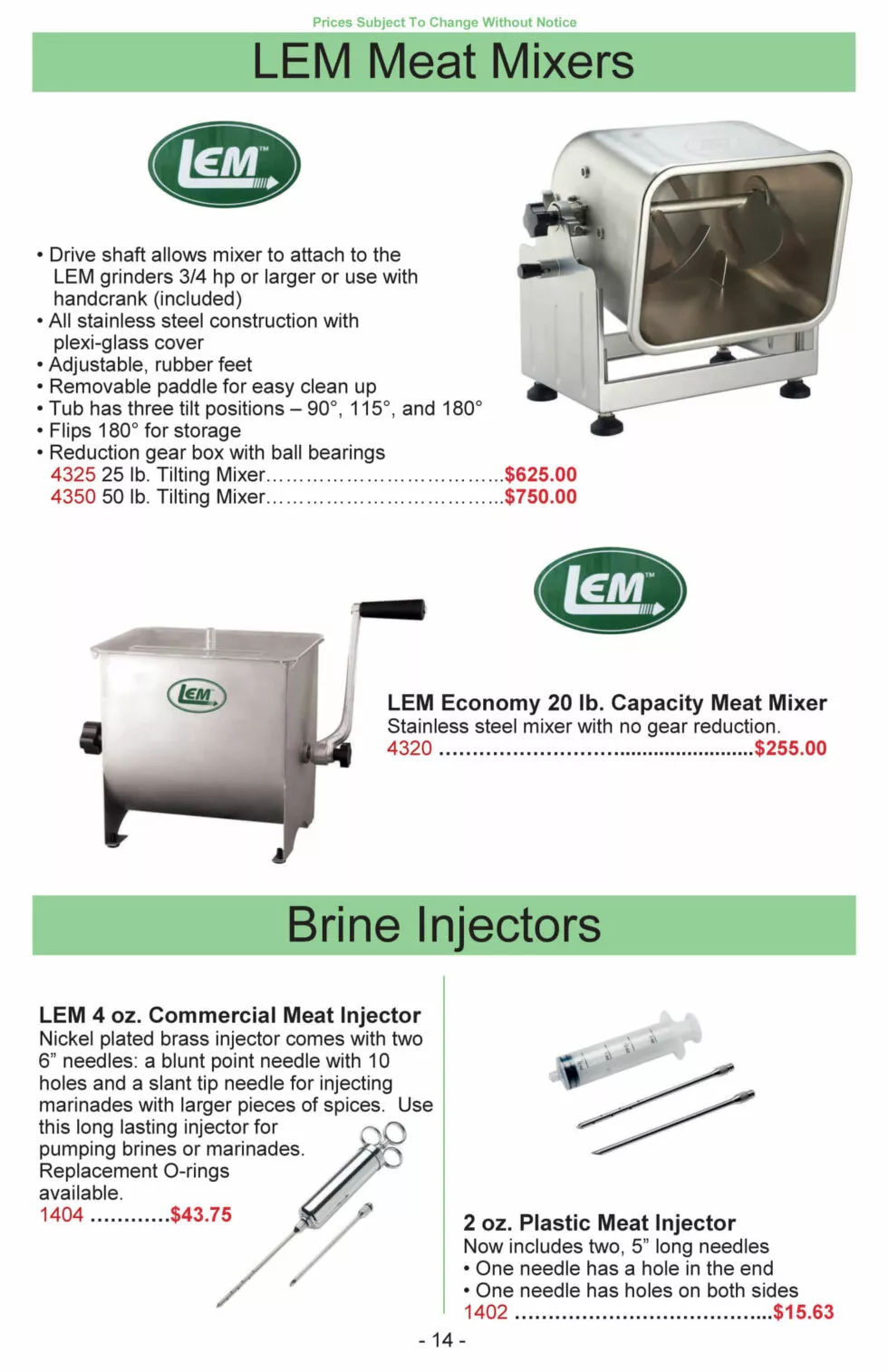 Prairie Butchering Supplies Just Plain Business