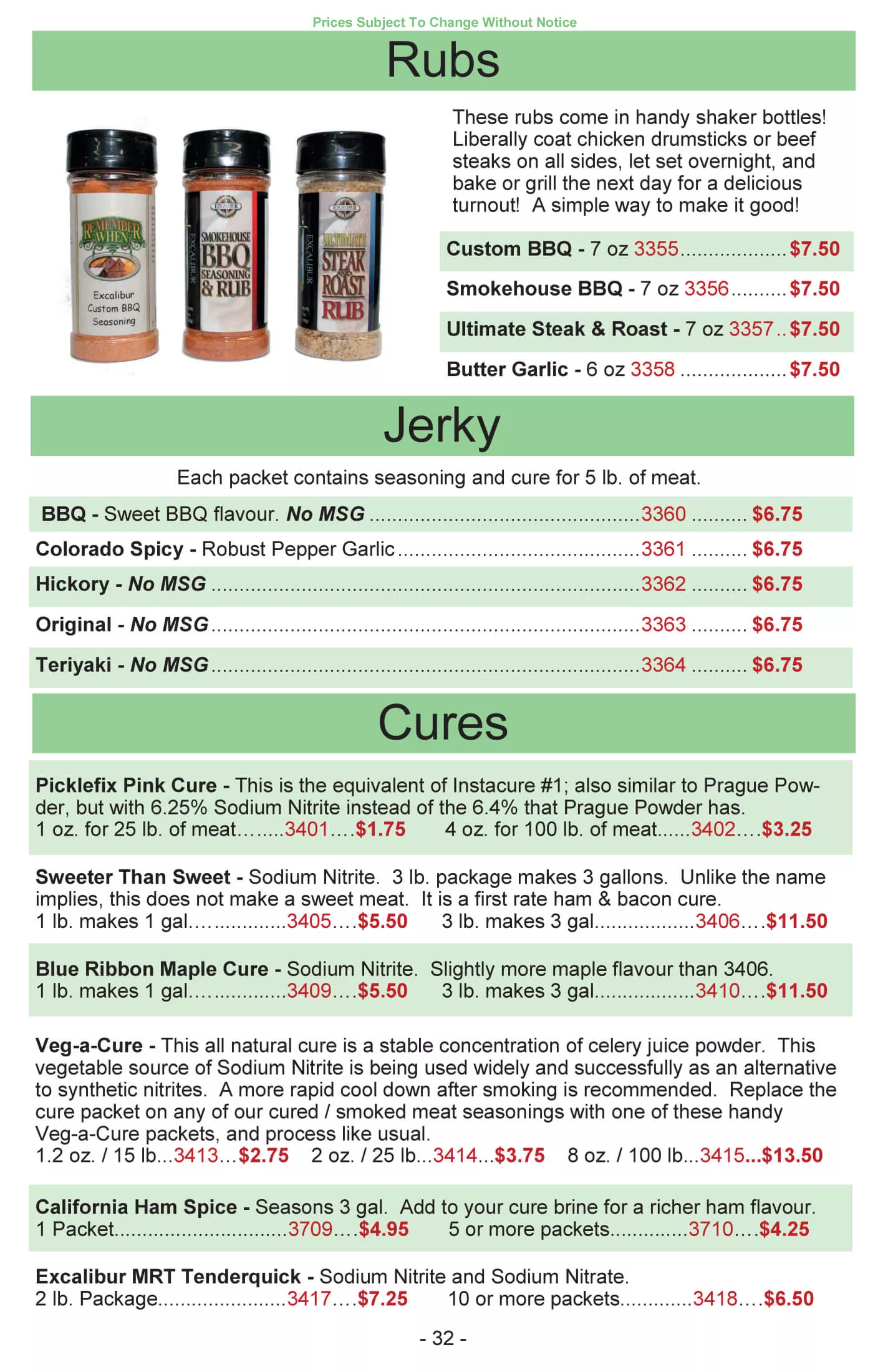 Prairie Butchering Supplies Just Plain Business