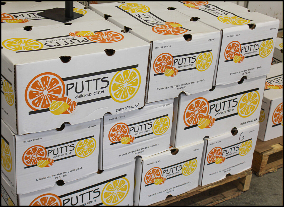 Reiff Farm Leola Pennsylvania Putts Orange's Boxes