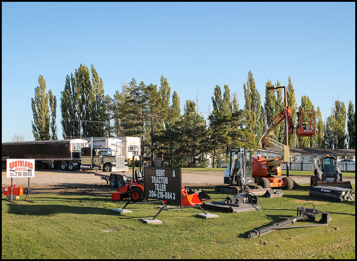 Southland Rentals Altona Canada Southland Rentals' Location