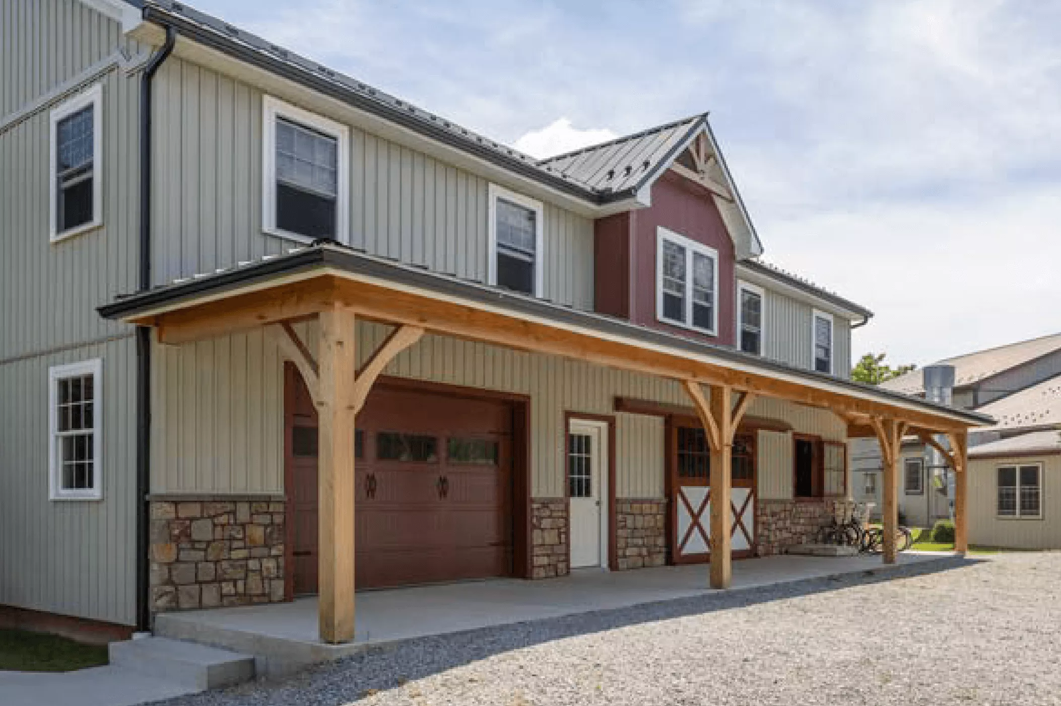 Pine Tree Builders Honey Brook Pennsylvania Pine Tree Builders Barn Building Project