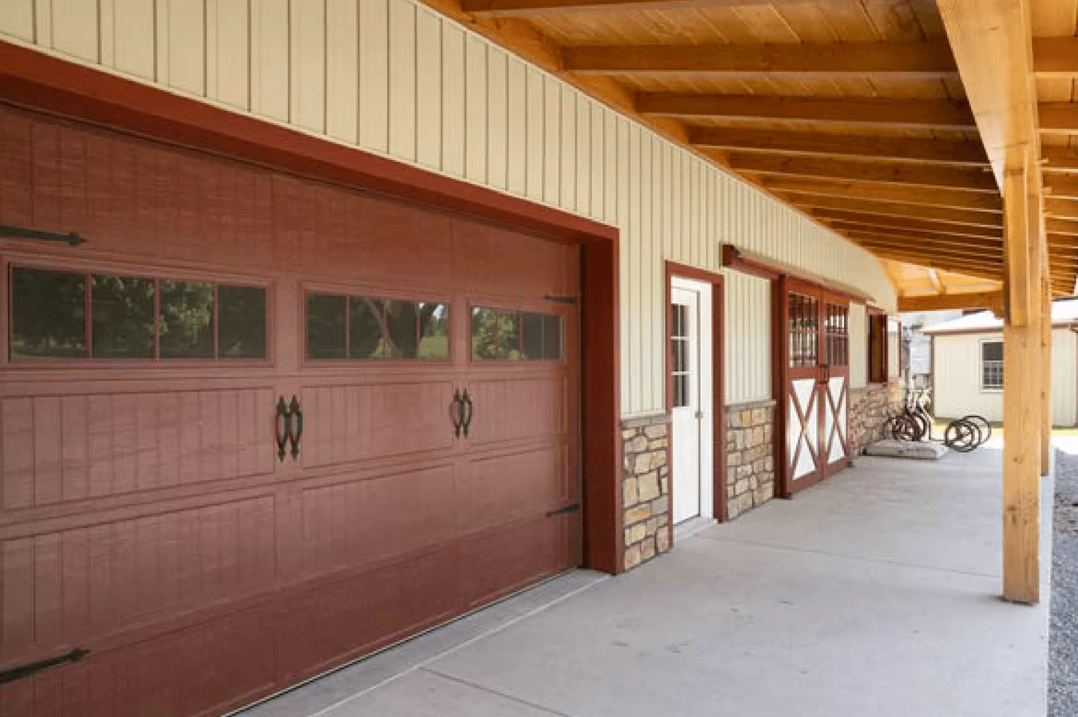 Pine Tree Builders Honey Brook Pennsylvania Pine Tree Builders Barn Building Project